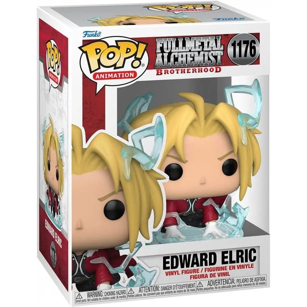 Фигурка Фанко Поп Стальной Алхимик Эдвард Элрик Funko Pop Fullmetal Alchemist Edward Elric 10 см FA EE 1176 - фото 1