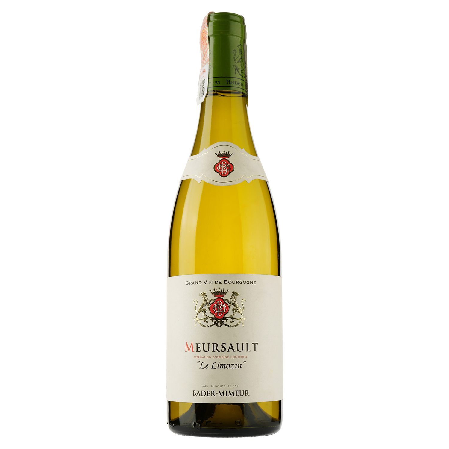 Вино Domaine Bader-Mimeur Meursault le lemozin, 13%, 0,75 л (856500) - фото 1