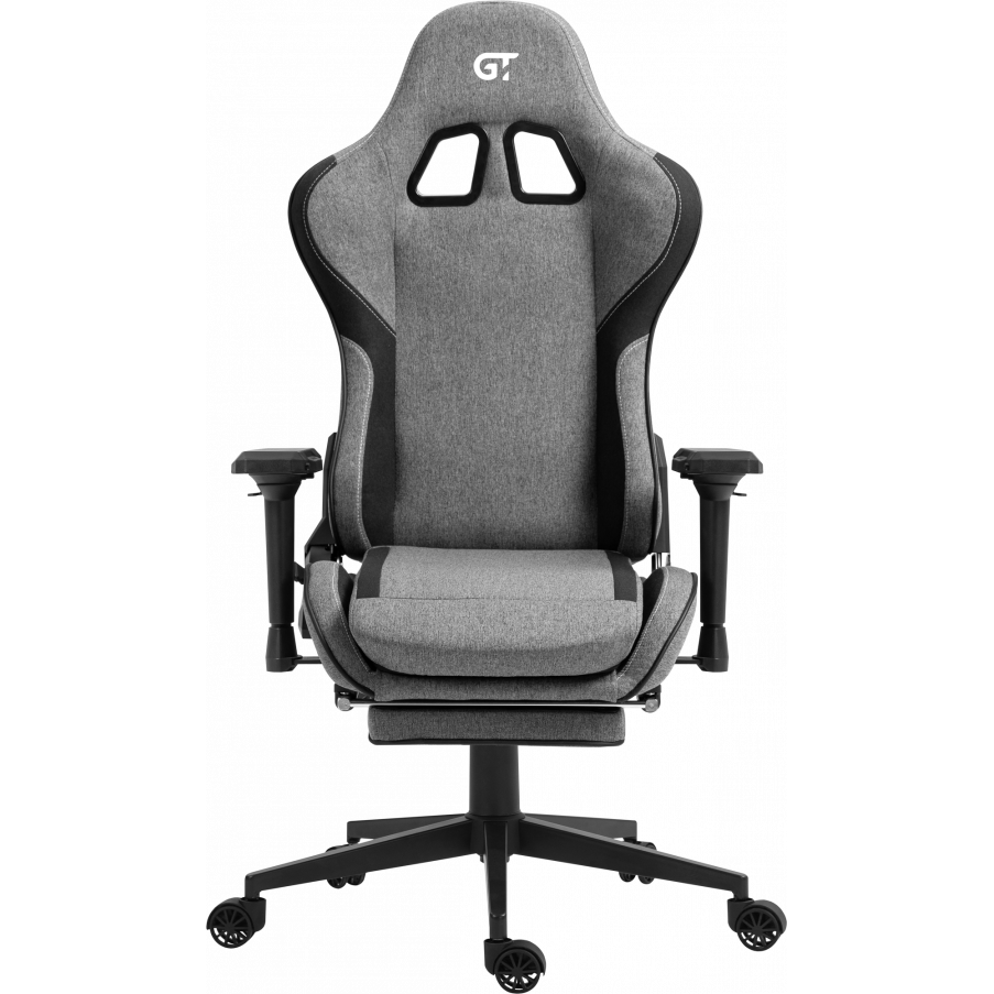 Геймерское кресло GT Racer X-2308 Fabric Gray/Black (X-2308 Fabric Gray/Black) - фото 1