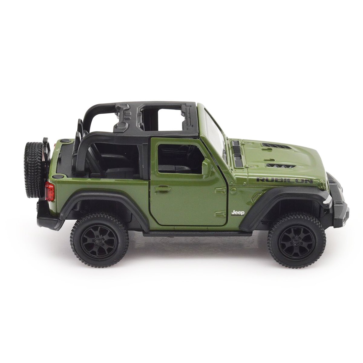 Автомодель TechnoDrive Jeep Wrangler Rubicon 2021, 1:32, зелена (250339U) - фото 4