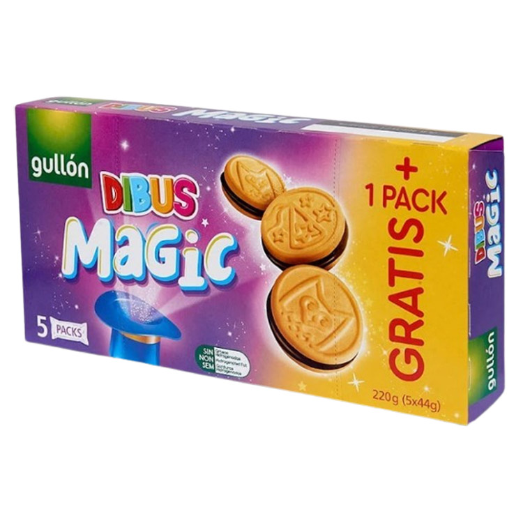 Печиво Gullon Dibus Magic, 220 г - фото 1