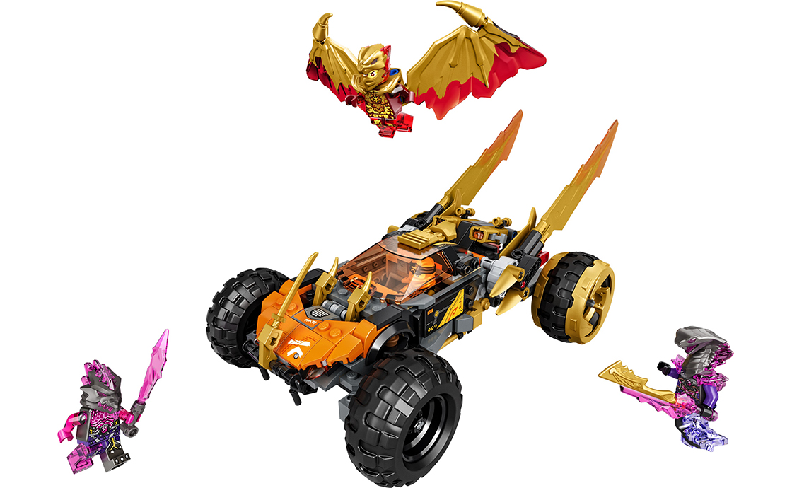 Конструктор LEGO Ninjago Драконовий крейсер Коула, 384 деталей (71769) - фото 4