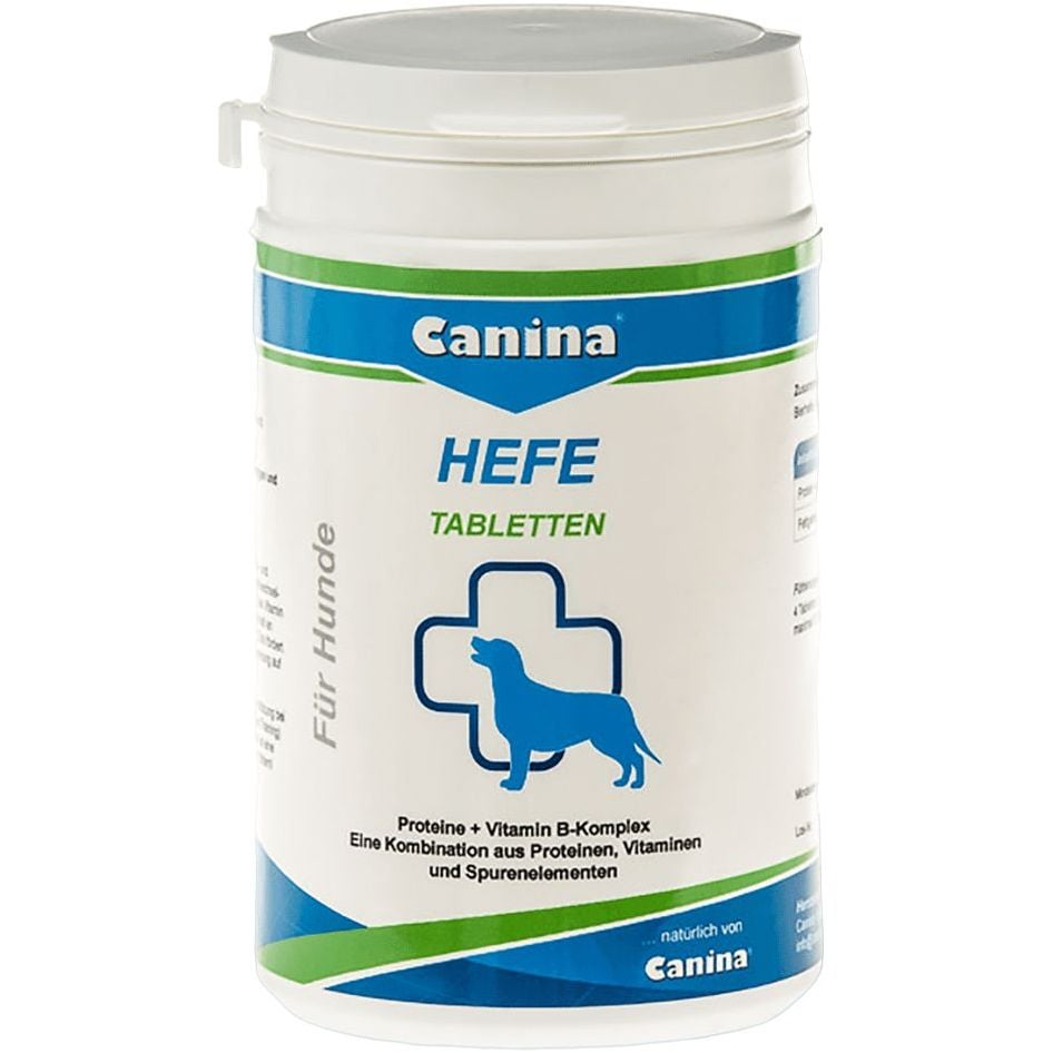 Вітаміни Canina Hefe для собак, з ензимами та ферментами, 310 таблеток - фото 1