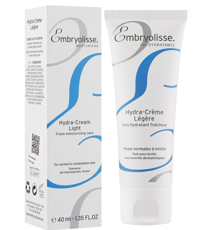 Легкий зволожувальний крем для обличчя Embryolisse Laboratories Hydra-Cream Light Hydra-Cream Light 40 мл - фото 2