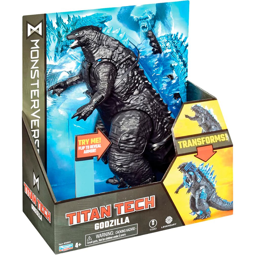 Фигурка Godzilla vs. Kong Titan Tech Годзилла, 20 см (34931) - фото 8
