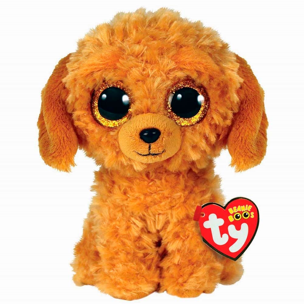 Мягкая игрушка TY Beanie Boo's Золотой пес Noodles, 15 см (36377) - фото 1