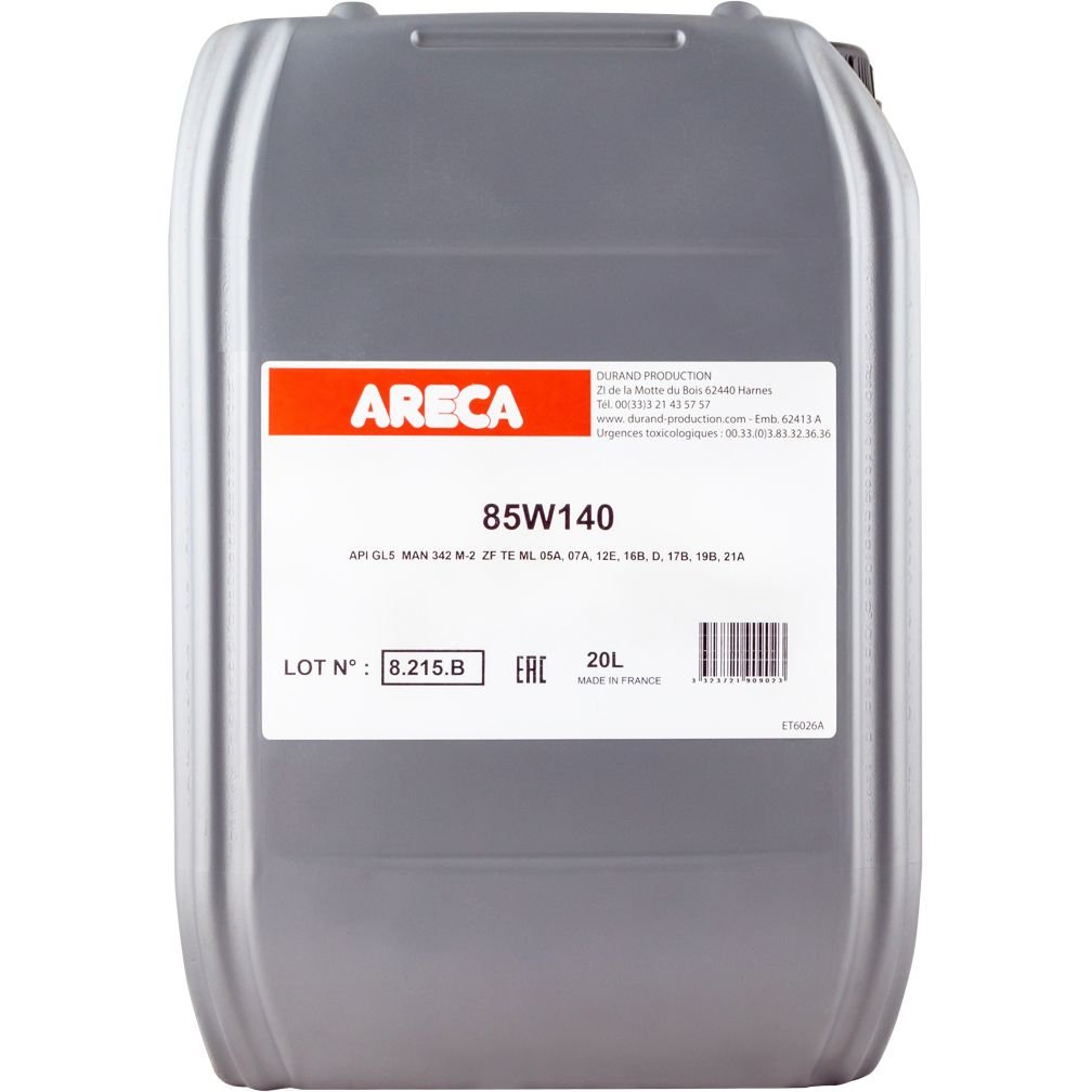 Трансмиссионное масло Areca 85W140 20 л - фото 1