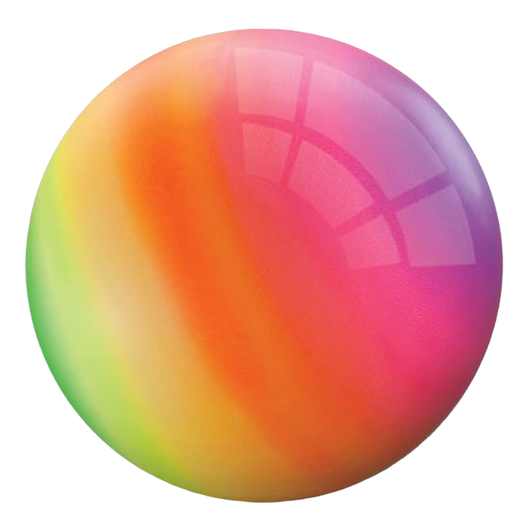М'яч кольору веселки Mondo, 23 см (26045) - фото 1