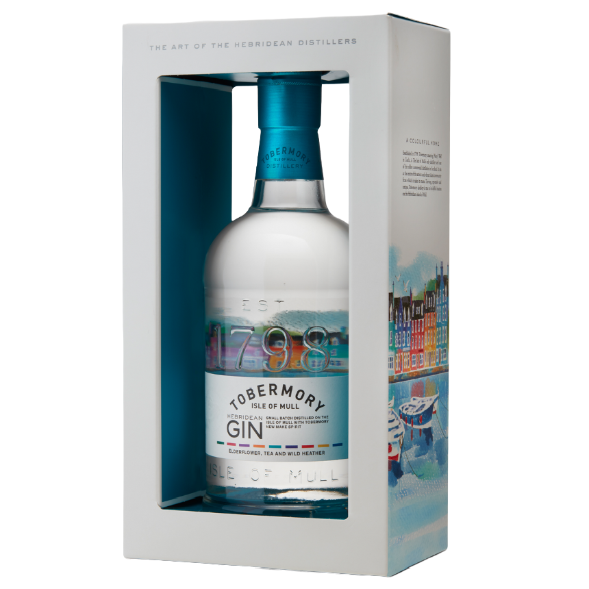 Джин Tobermory Gin, в подарочной коробке, 43,2%, 0,7 л - фото 1
