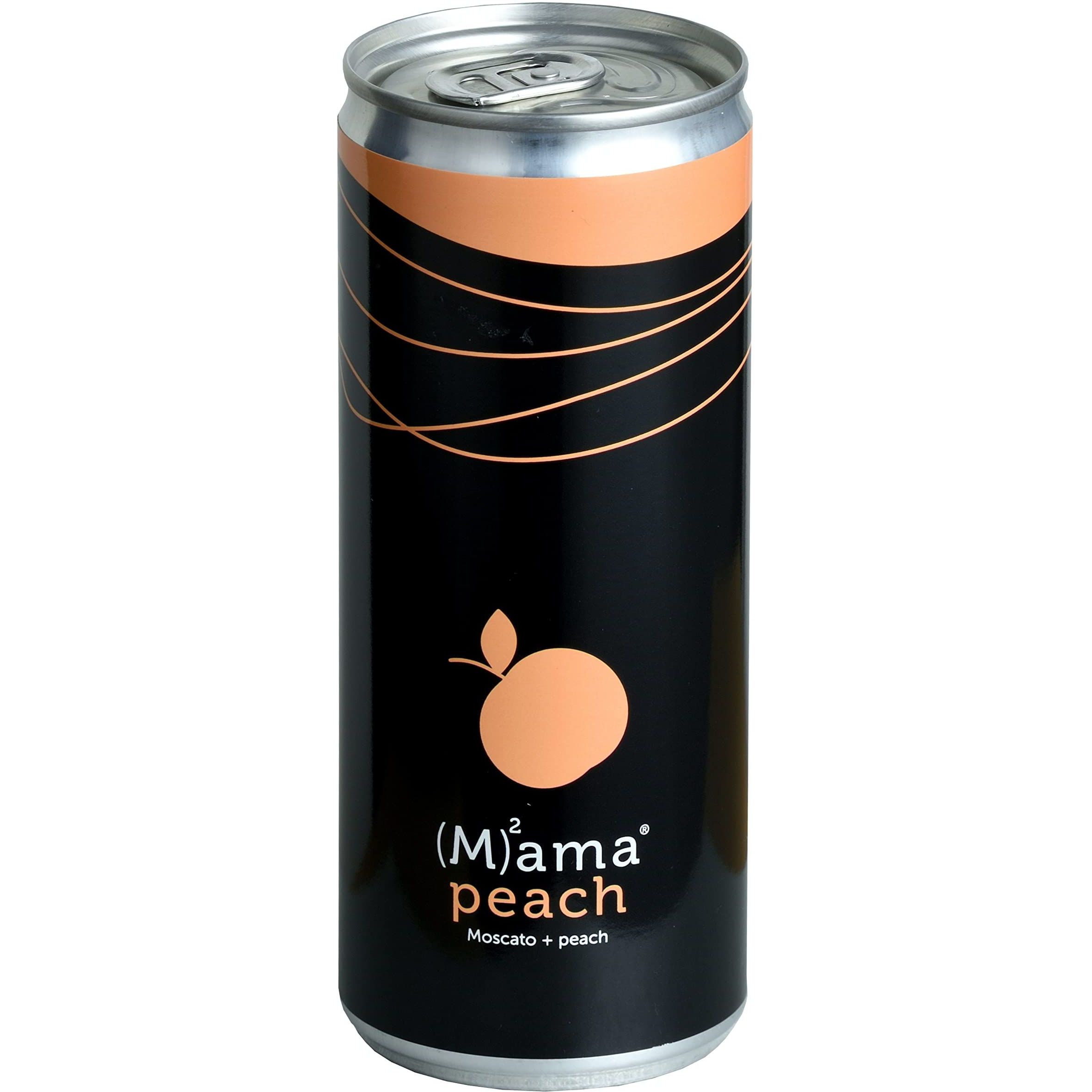 Напиток винный Mama Peach сладкий 0.25 л ж/б - фото 1