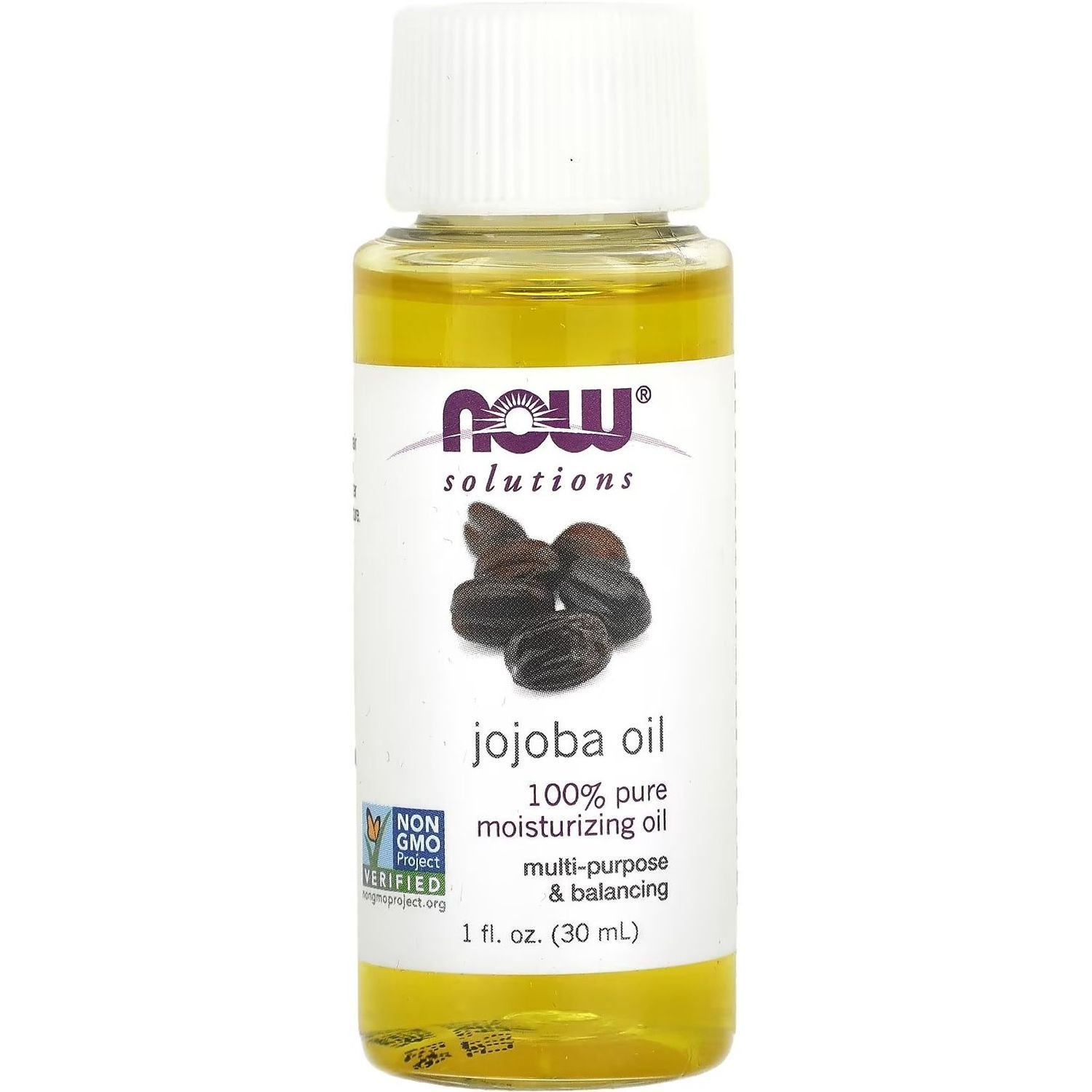 Масло жожоба Now Solutions Pure Jojoba Oil 30 мл - фото 1