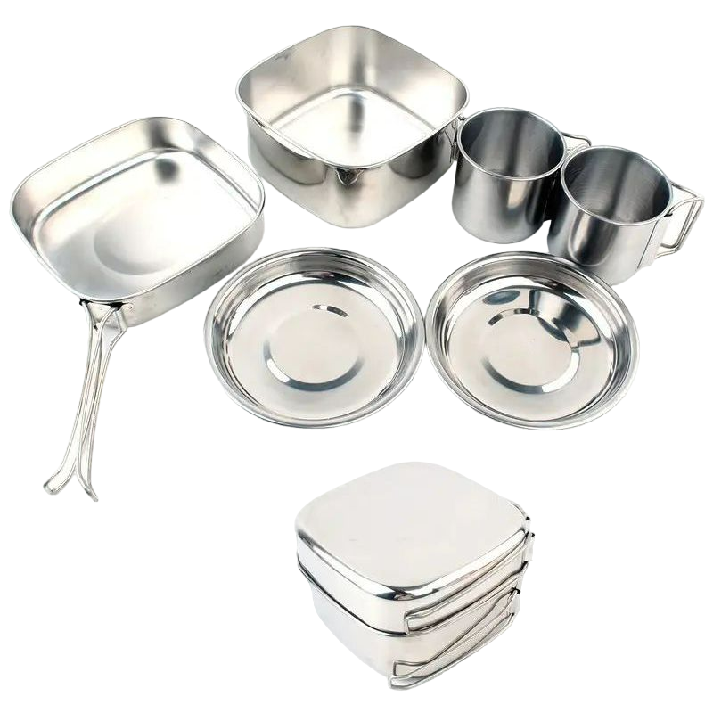 Набір посуду Supretto для походів, 6 предметів (7558) - фото 1