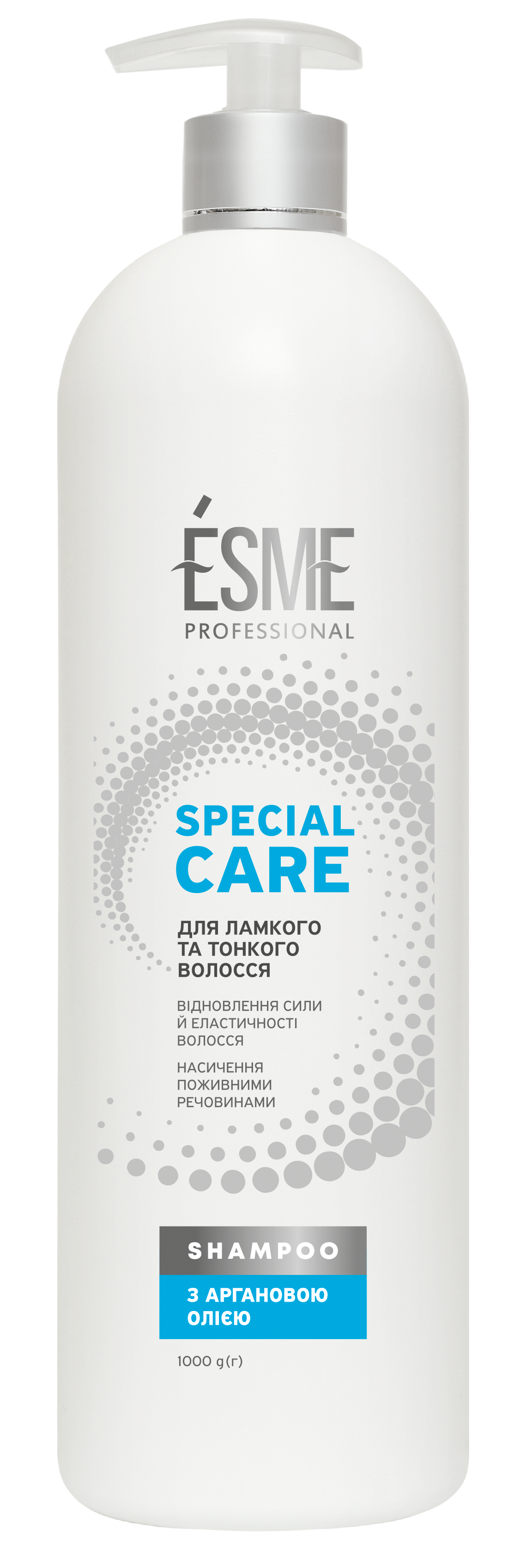 Шампунь с дозатором Esme Special Care с аргановым маслом, 1 л - фото 1