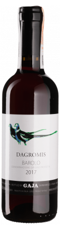 Вино Gaja Barolo Dagromis 2017, червоне, сухе, 14,5%, 0,375 л - фото 1