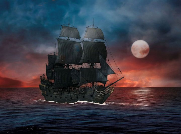 Сборная модель Revell Набор Пиратский корабль Черная Жемчужина, уровень 3, масштаб 1:150, 112 деталей (RVL-65499) - фото 7