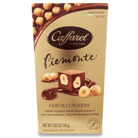 Конфеты Caffarel Piemonte с целым фундук молочный шоколад, 165г (873250) - фото 1
