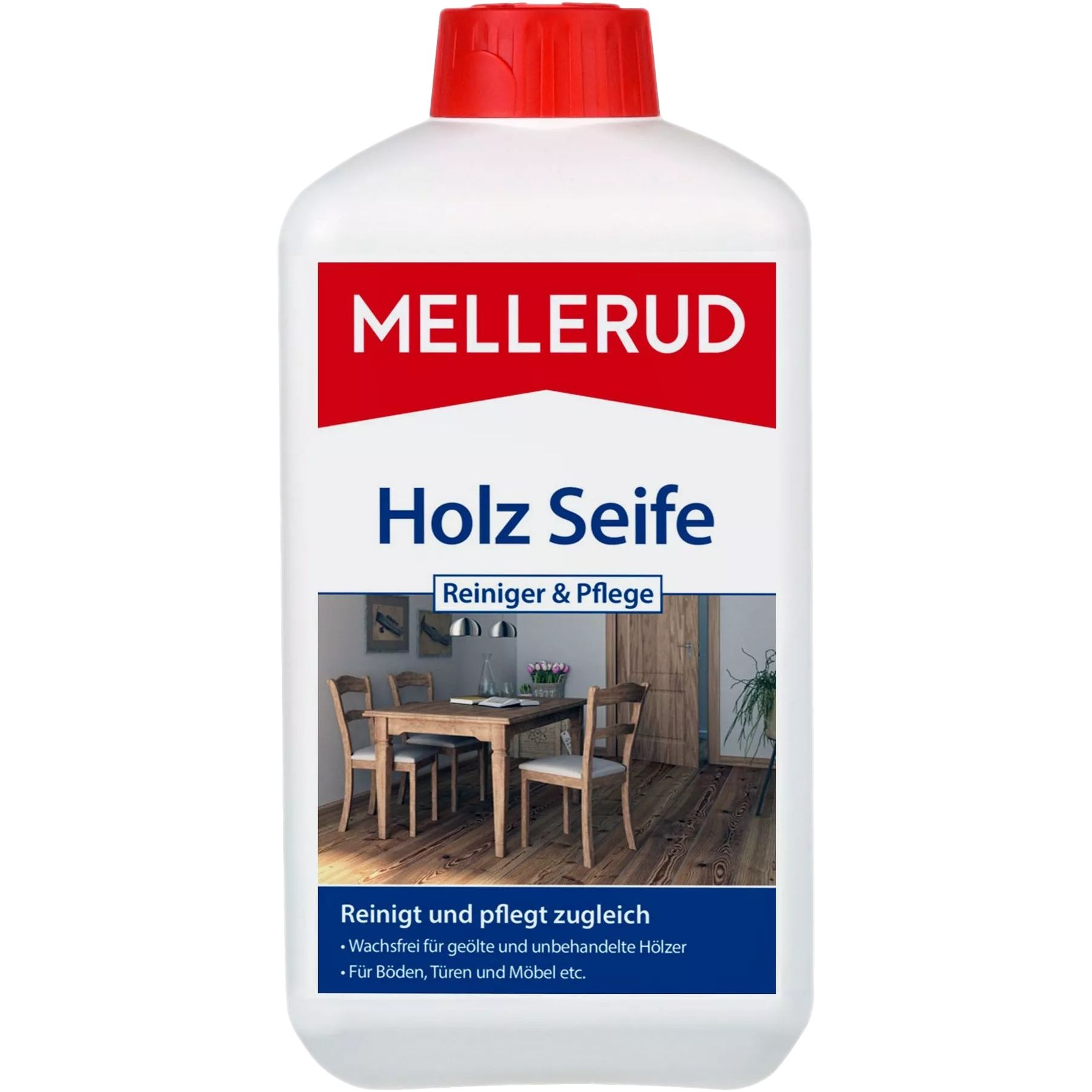 Засіб Mellerud для очистки та догляду за полами з масляною пропиткою 1 л (2001010447) - фото 1