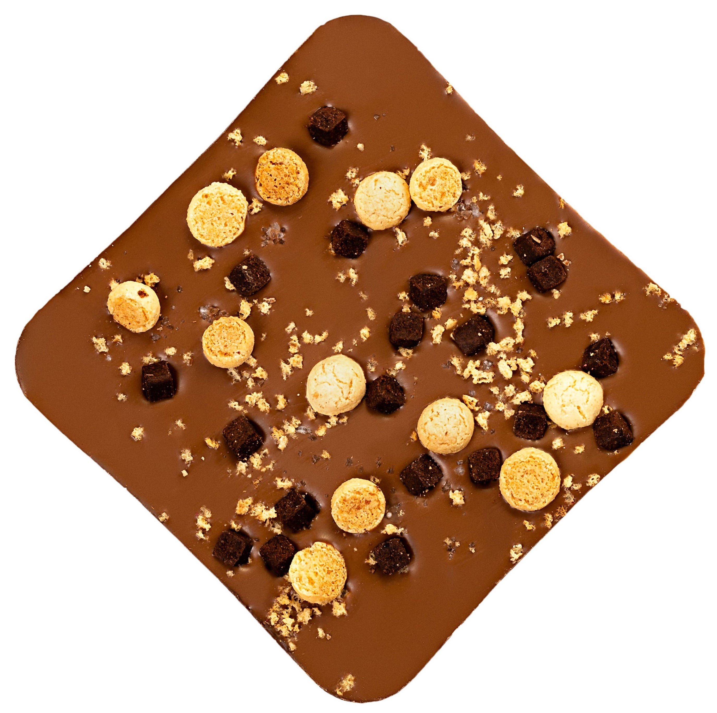 Шоколад молочний Spell з солоною карамеллю та печивом, 120 г (745053) - фото 2