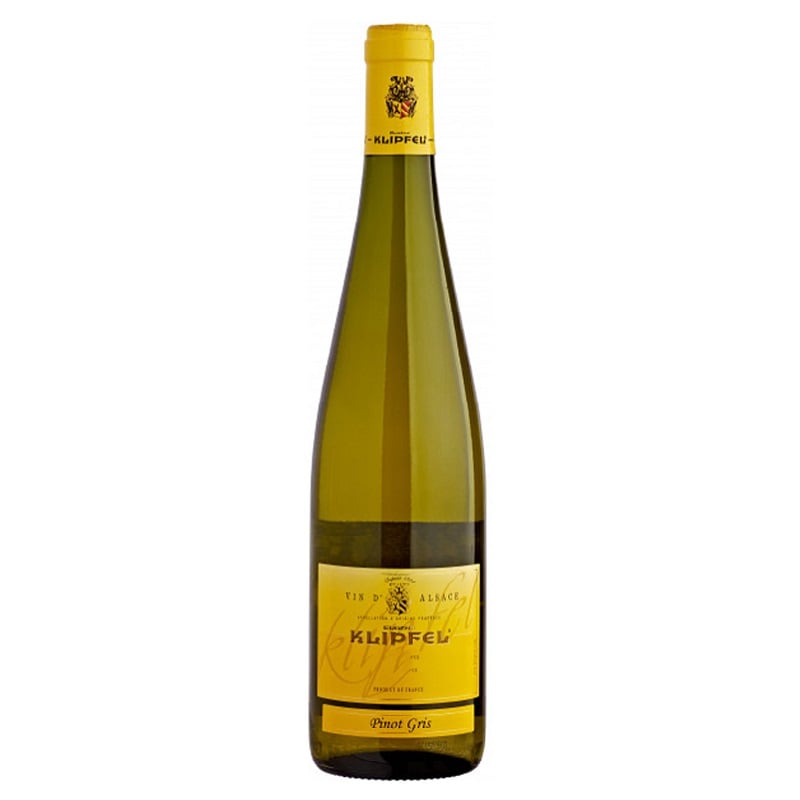 Вино Eugene Klipfel Pinot Gris, белое, полусладкое, 12,5%, 0,75 л - фото 1