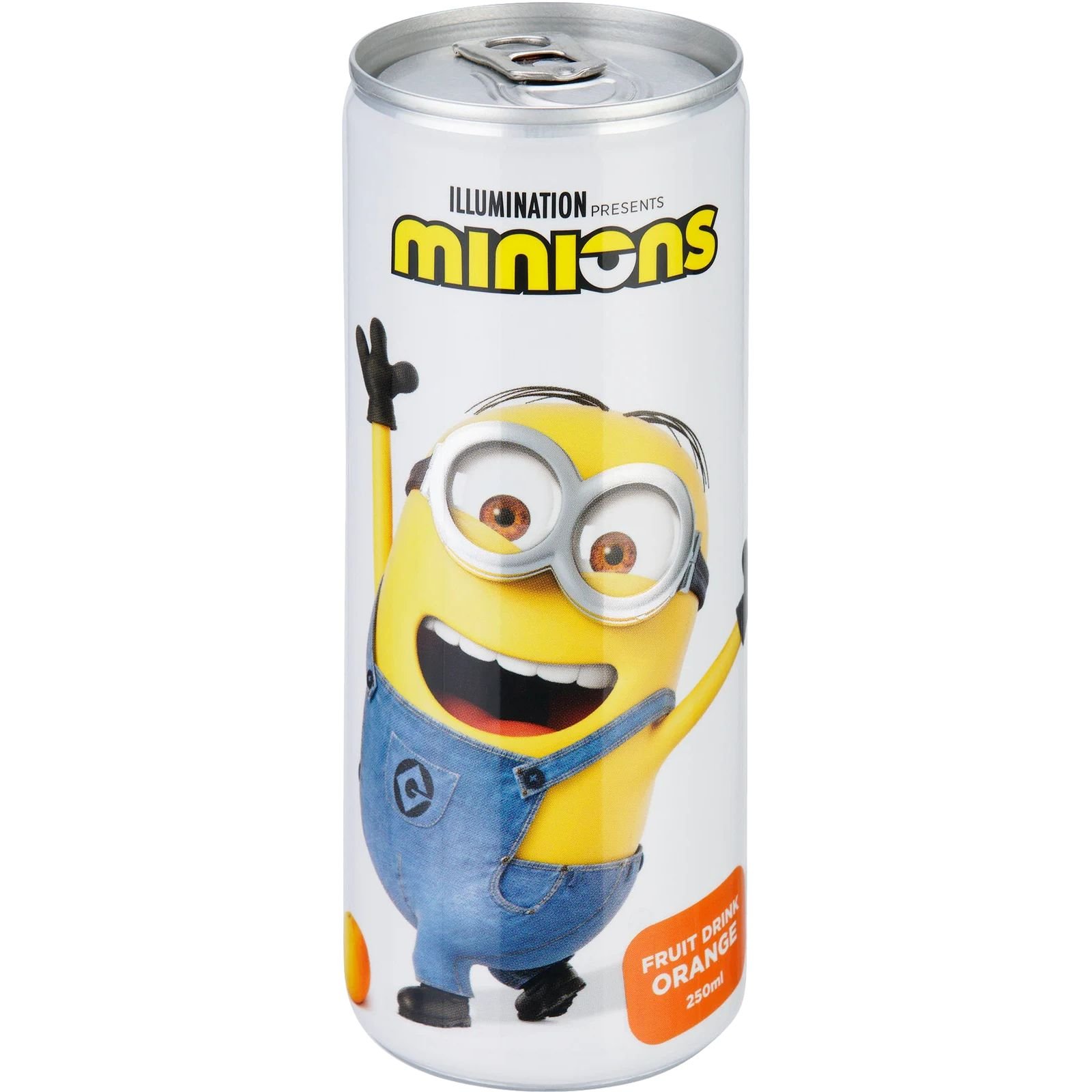 Безалкогольний газований напій The Drinks Minions Fruit Drink Orange зі смаком апельсина 250 мл - фото 1