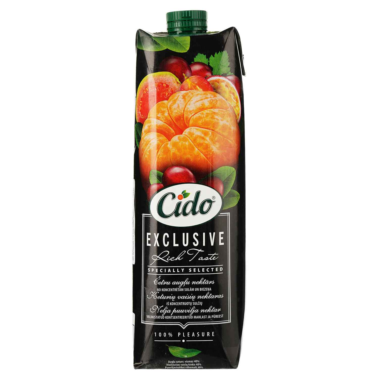 Нектар Cido Exclusive Четыре фрукта 1 л - фото 1
