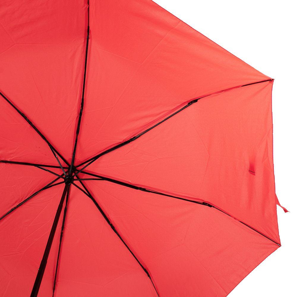 Женский складной зонтик механический Art Rain 98 см красный - фото 3