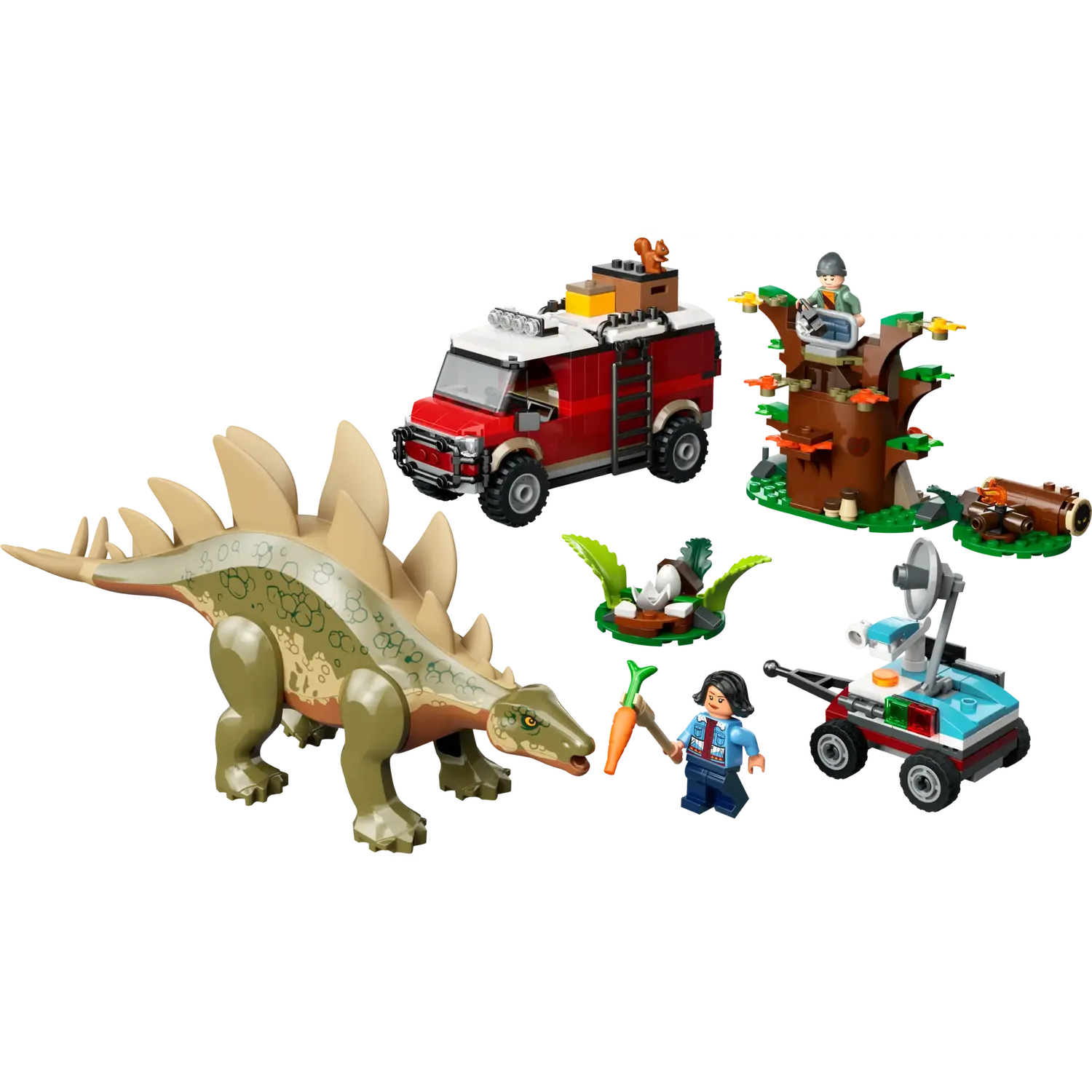 Конструктор LEGO Jurassic World Місії динозаврів Знахідка стегозавра 420 деталей (76965) - фото 6