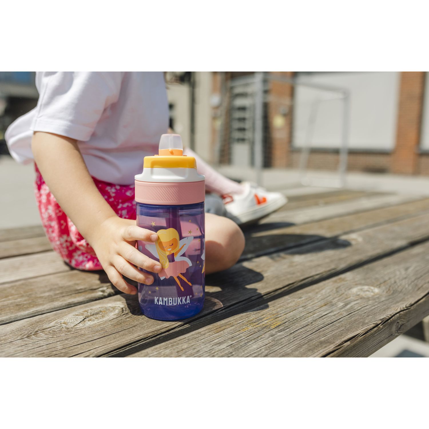 Бутылка для воды детская Kambukka Lagoon Kids Fairy Wood, 400 мл, фиолетовая (11-04045) - фото 8