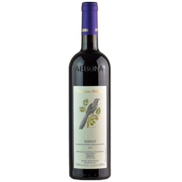 Вино Marziano Abbona Barolo 2017, красное, сухое, 14,92%, 0,75 л - фото 1