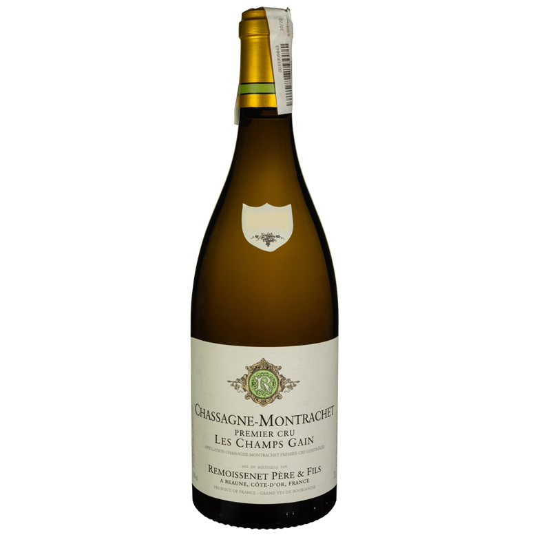 Вино Remoissenet Pere & Fils Chassagne Montrachet 1er Cru Les Champs Gain AOC, біле, сухе, 13,5%, 0,75 л - фото 1