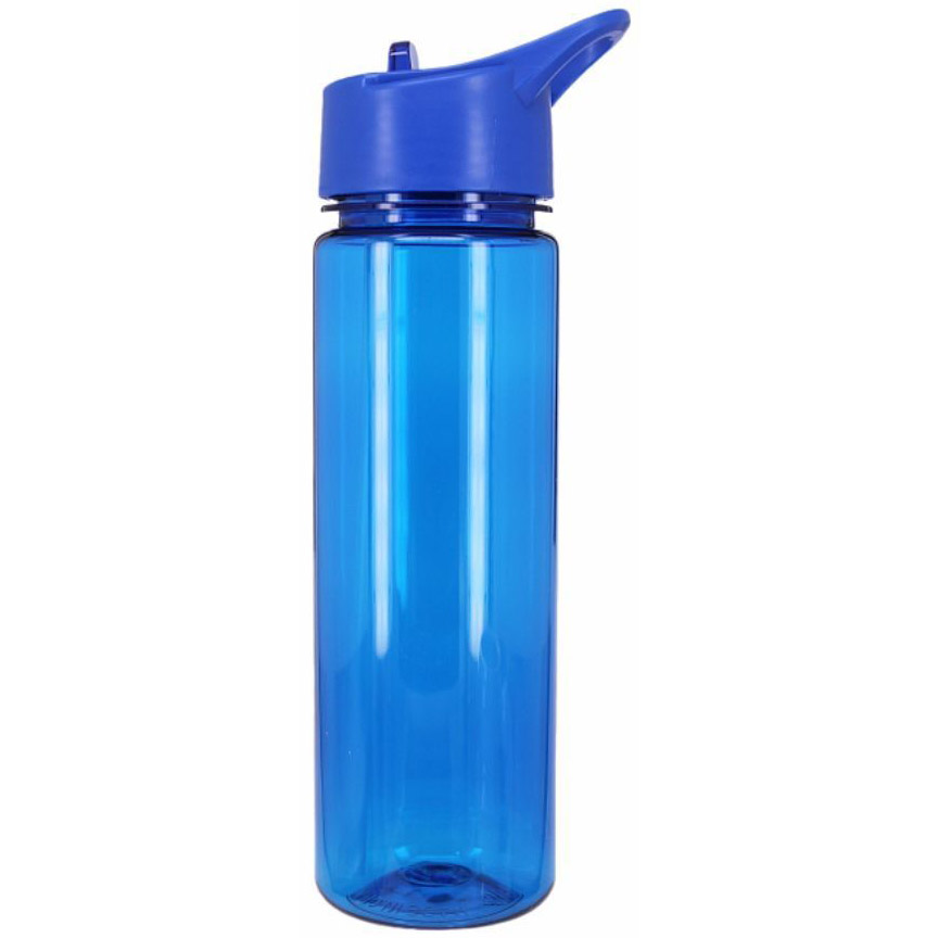 Пляшка для води Bergamo Glassy, 660 мл, синя (20224wb-03) - фото 1