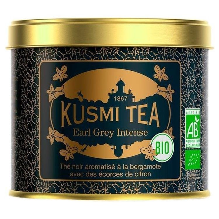 Чай черный Kusmi Tea Earl Grey Intense 2 органический, 100 г - фото 1
