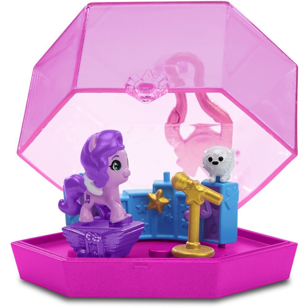 Ігровий набір My Little Pony Mini World Magic Crystal Keychain Princess Pipp Petals (F3872/F5245) - фото 3
