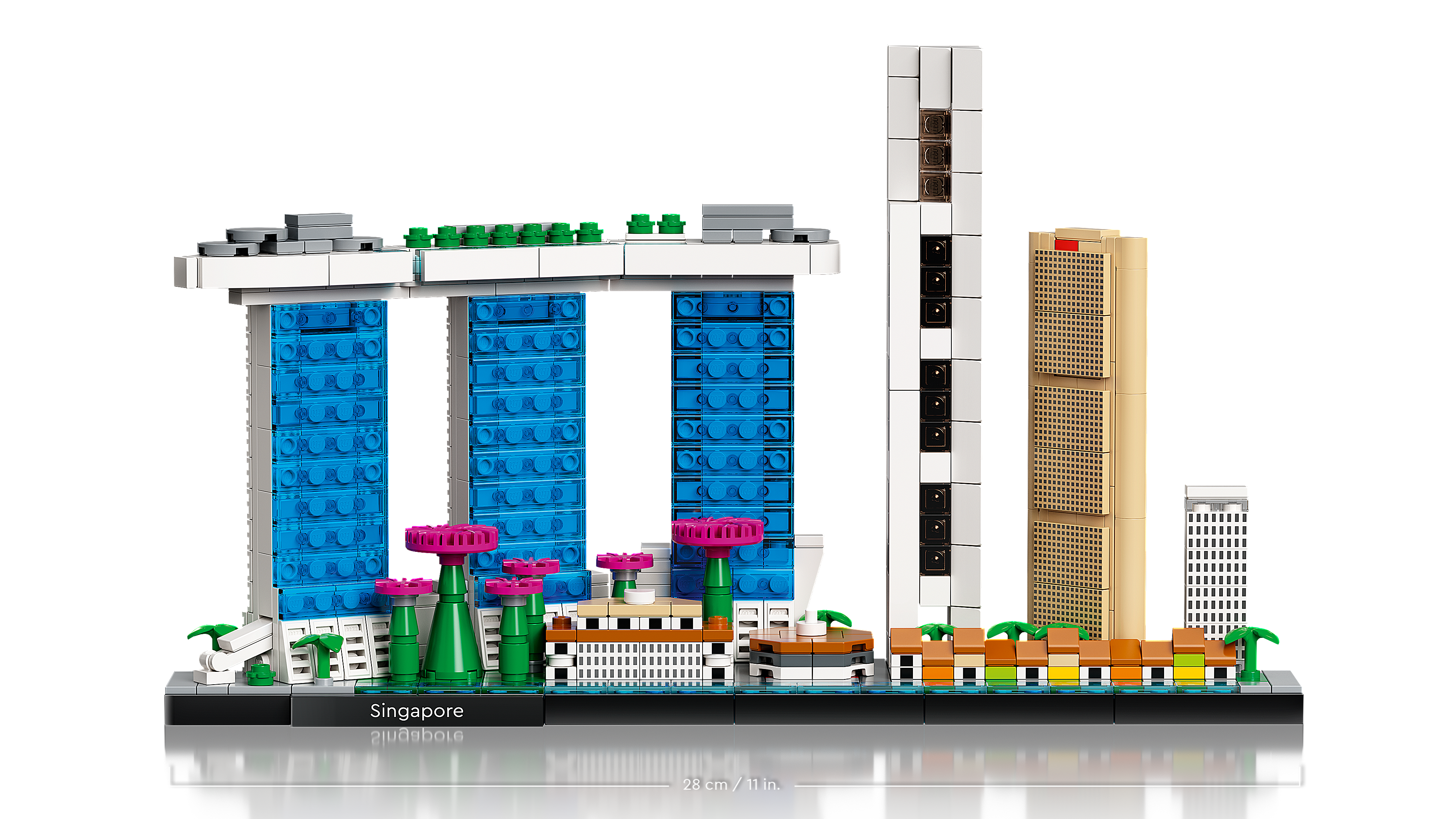 Конструктор LEGO Architecture Сингапур, 827 деталей (21057) - фото 7