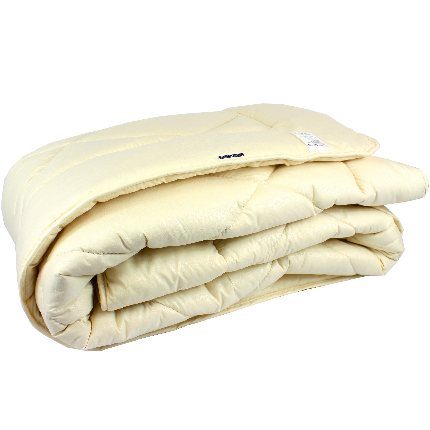 Ковдра LightHouse Soft Wool, полуторна, 215х155 см, молочна (38307) - фото 1