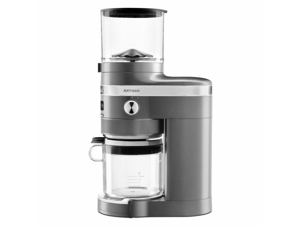 Кофемолка KitchenAid Artisan 5KCG8433EMS серебряный медальон - фото 2