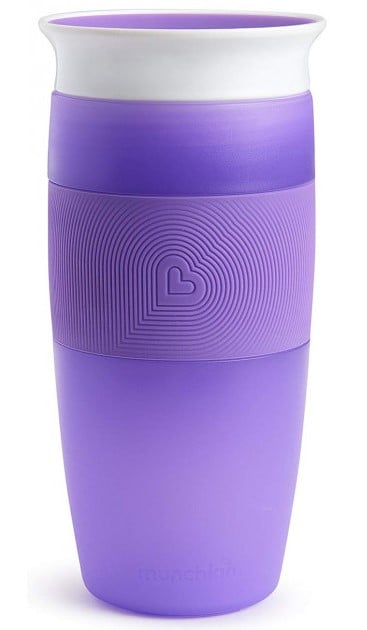 Чашка непроливная Munchkin Miracle 360, 414 мл, фиолетовый (17109.04) - фото 2