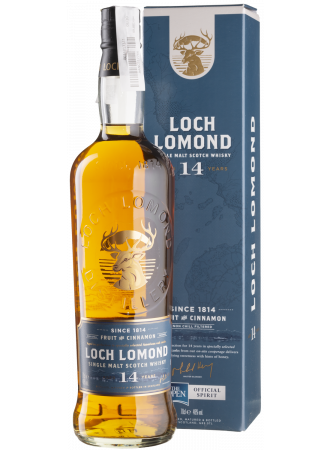 Віскі Loch Lomond 14 yo Single Malt Scotch Whisky 46% 0.7 л в подарунковій упаковці - фото 1