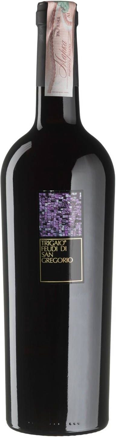 Вино Feudi di San Gregorio Trigaio, красное, сухое, 0,75 л - фото 1