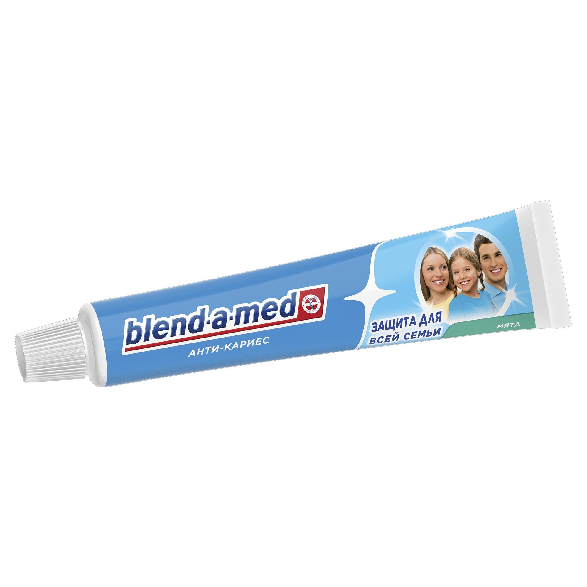 Зубная паста Blend-a-med Анти-кариес Мята 50 мл - фото 2