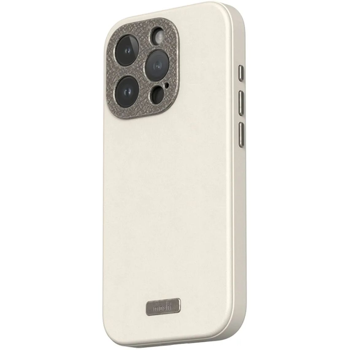 Чохол-накладка Moshi Napa Slim Hardshell Case Eggnog White для iPhone 15 Pro - фото 2