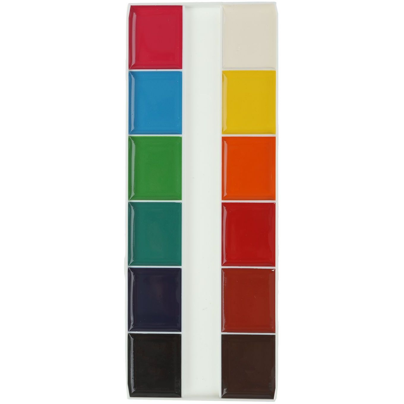 Акварельні фарби ZiBi Smart Line 12 кольорів (ZB.6541) - фото 2