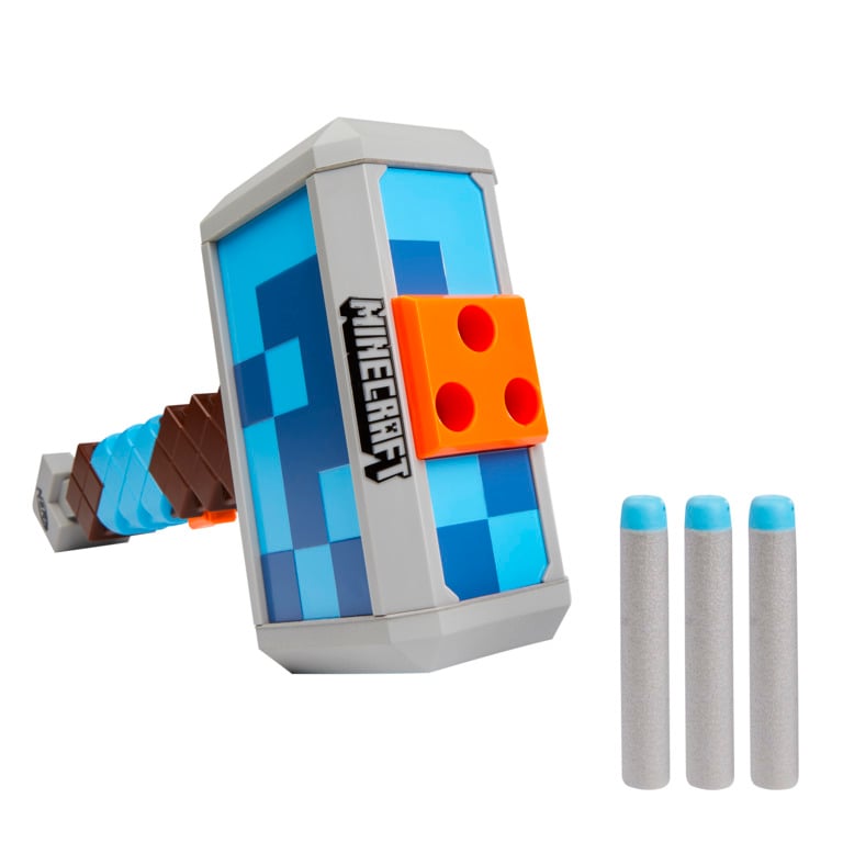 Бластер-молот Hasbro Nerf Minecraft Stormlander, з 3 стрілами (F4416) - фото 3