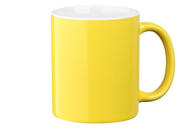 Чашка Ardesto Bari, 330 мл, жовтий (AR3033BY) - фото 1