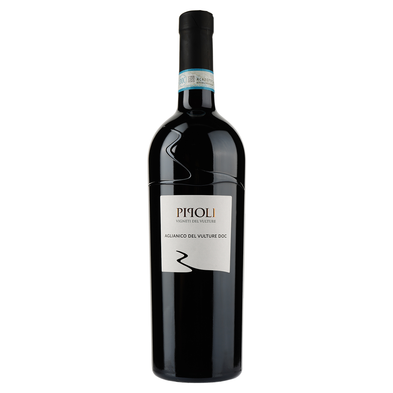 Вино Vigneti Del Vulture Pipoli Aglianico Del Vulture, червоне, сухе, 13,5%, 0,75 л - фото 1