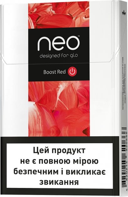 Стіки для електричного нагріву тютюну Neo Boost Red, 1 пачка (20 шт.) (783863) - фото 1