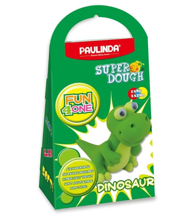 Маса для ліплення Paulinda Super Dough Fun4one Динозавр (PL-1567) - фото 1