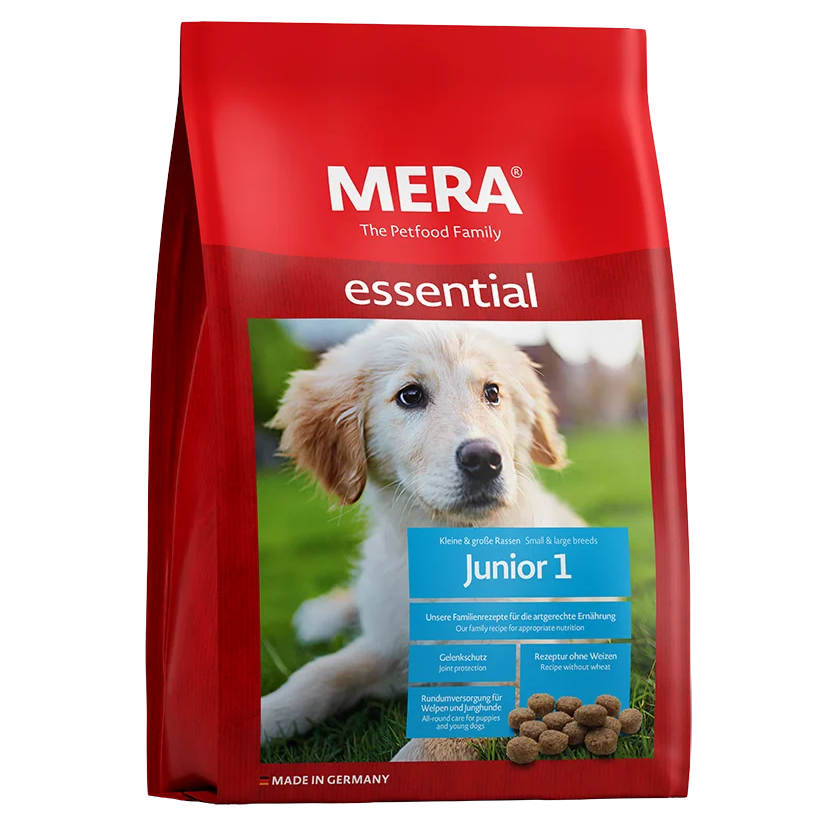 Сухий корм для цуценят та юніорів Mera Essential Junior 1, 12,5 кг (60450) - фото 1