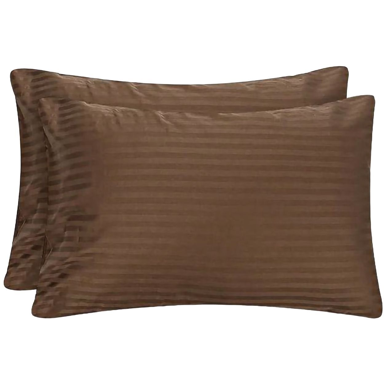 Набір наволочок LightHouse Mf Stripe Brown, 70х50 см, 2 шт., коричневий (604798) - фото 1