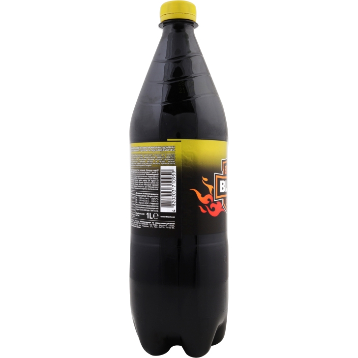 Напій енергетичний Black Extra безалкогольний сильногазований 1 л (542710) - фото 3